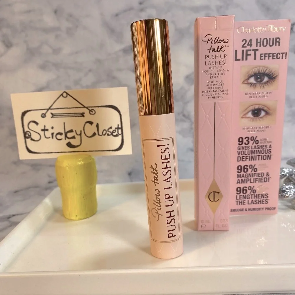 Charlotte Tilbury Beauty-Pillow Talk Push-Up Lashes Mascara-Full 10 ml-BOXED-NEW